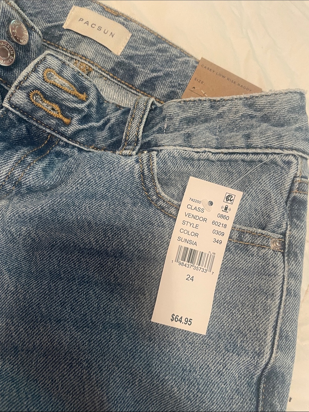 PacSun Light Blue High-Rise Women’s Jeans